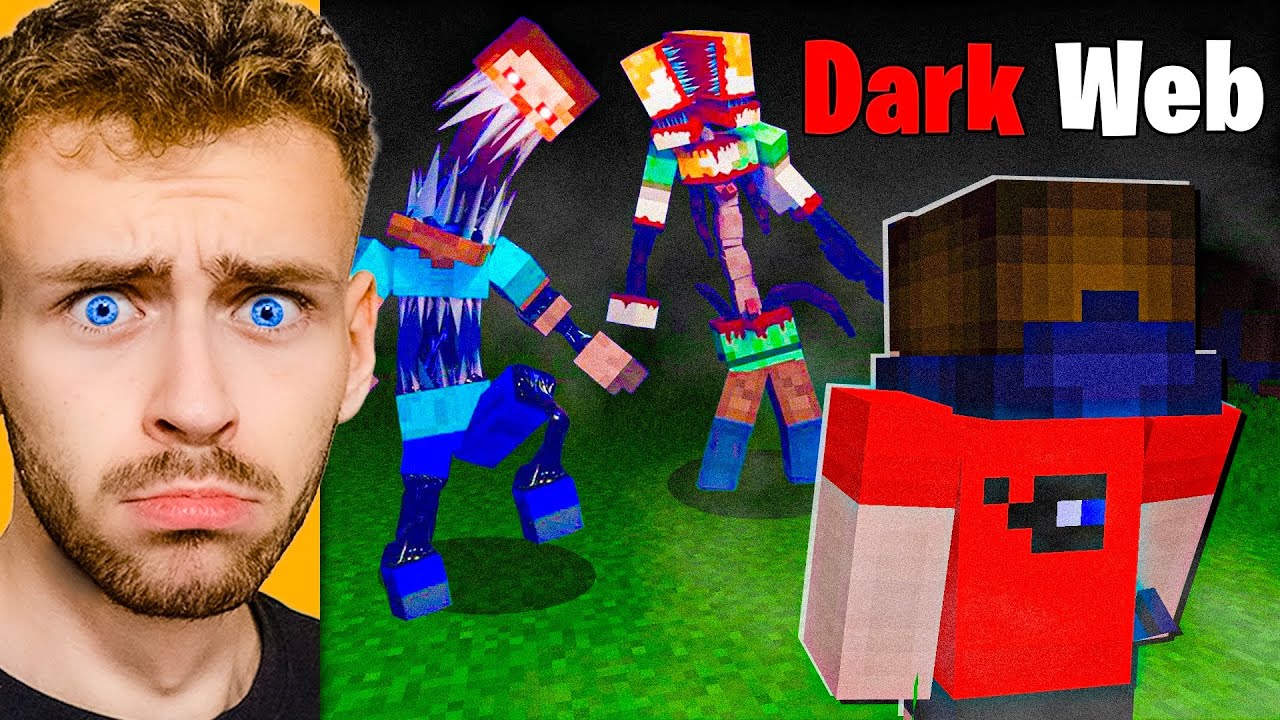 Děsiv&aacute; Minecraft Verze z DARK WEBU