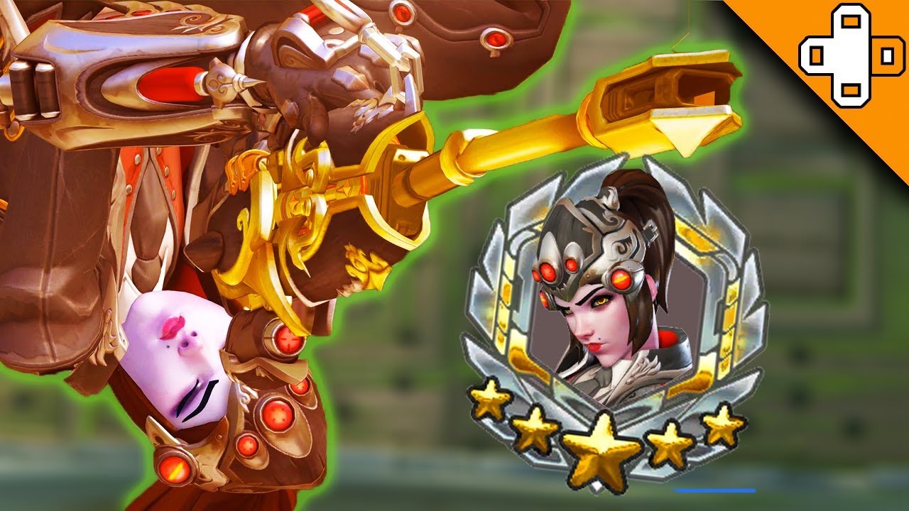 THIS IS WHAT A TOP 500 WIDOW LOOKS LIKE Overwatch Funny & Epic Moments 436