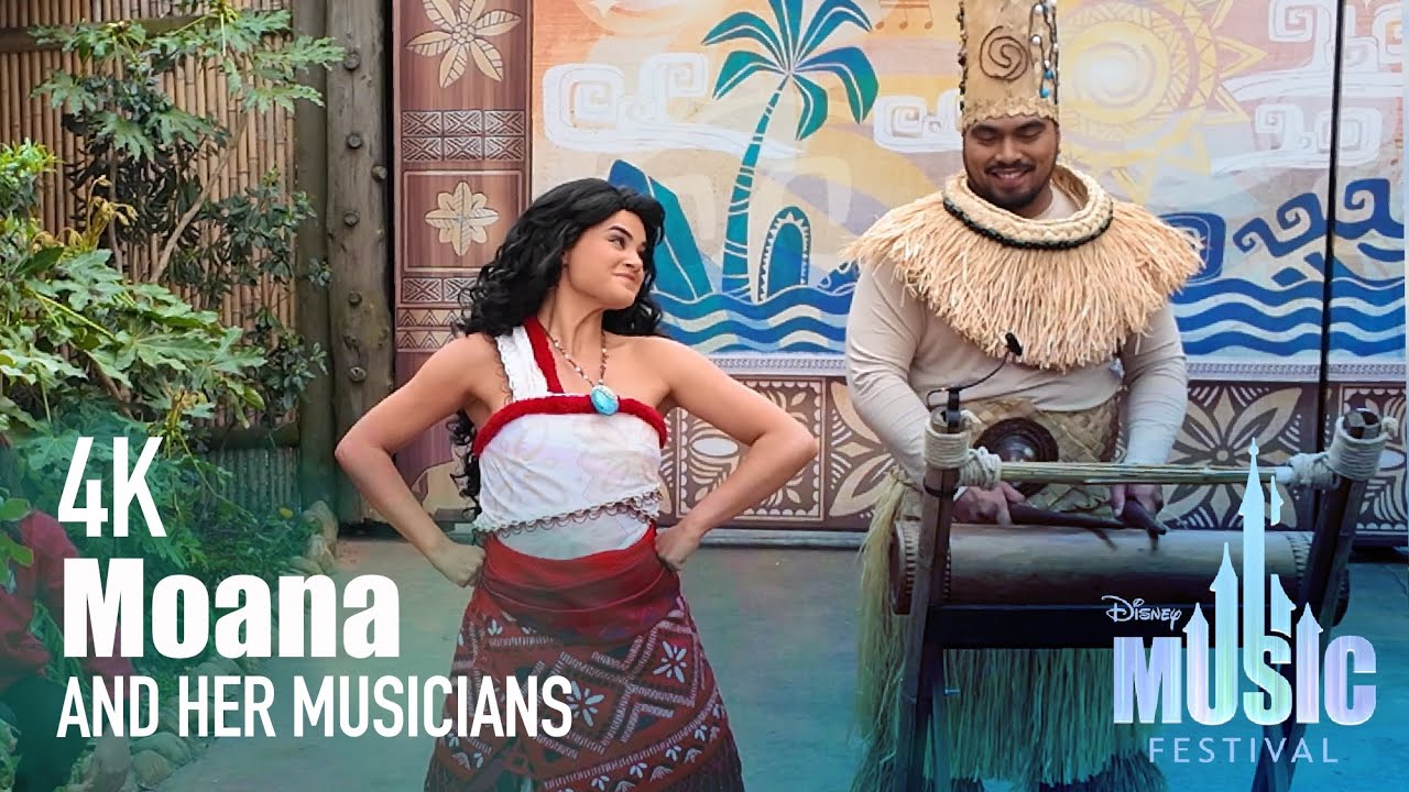 Vaiana et ses musiciens | Moana and her Musicians | Disneyland Paris | Disney Music Festival 2025