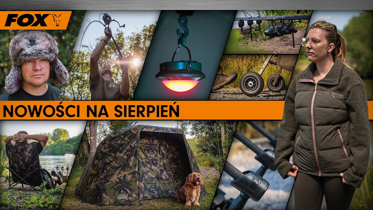 Największa premiera sprzętu karpiowego w tym sezonie! Nowości Fox na sierpień 2026🦊