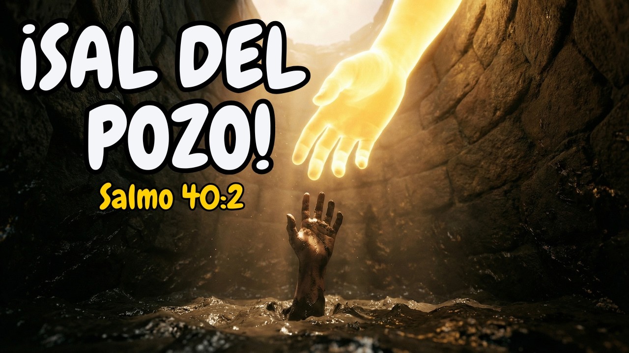 HAY LUZ EN TU OSCURIDAD: Dios te saca del pozo - Salmo 40:2