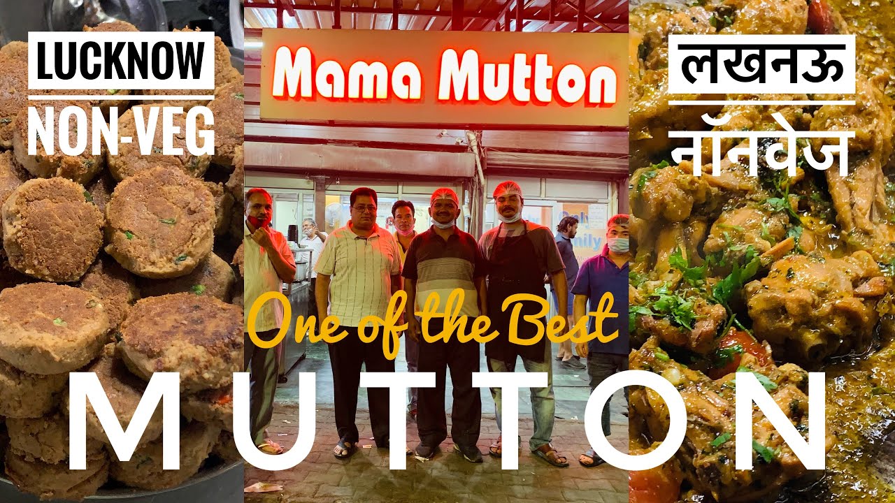 Mama Mutton- Lucknow Non-Veg Spot In Alambagh | लखनऊ नॉनवेज|Keema Mutton-Chicken Handi-Fish Roasted