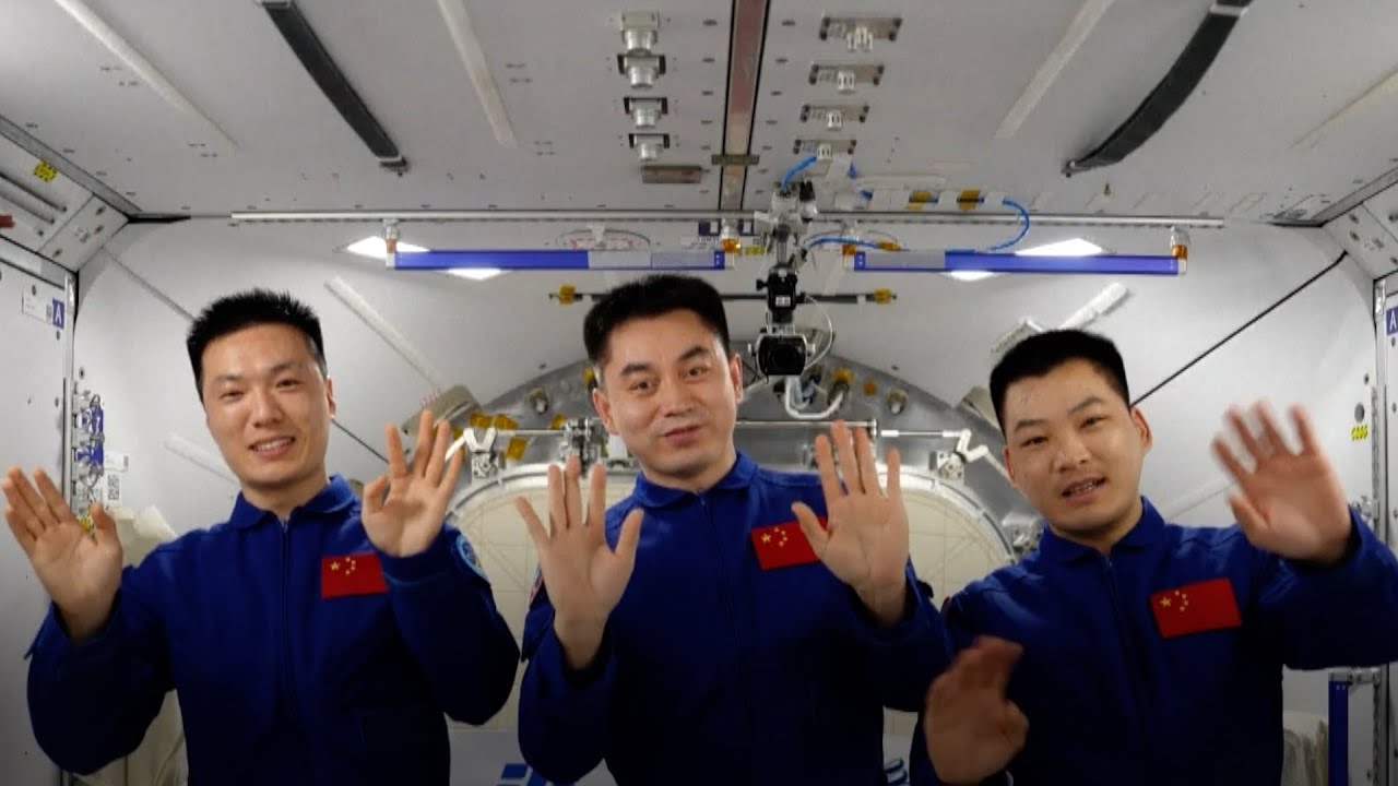 Tour China's space station with Shenzhou-18 crew