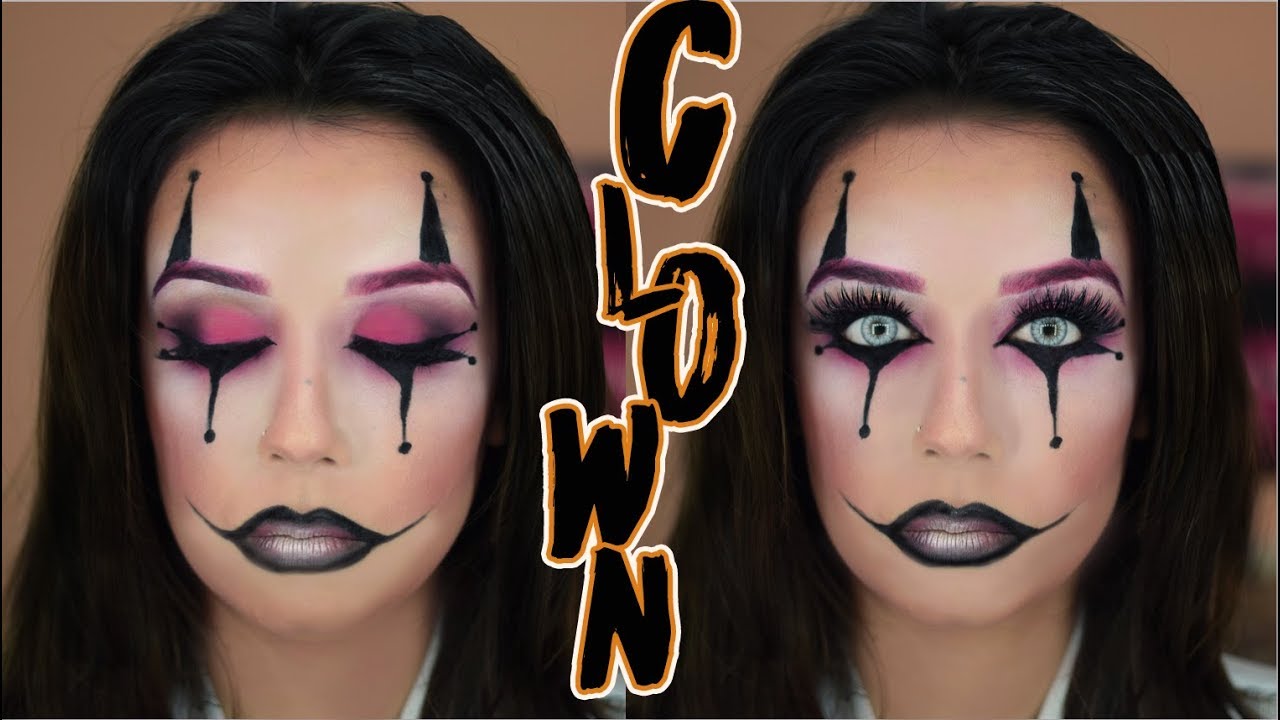 Easy Halloween Clown Makeup Tutorial