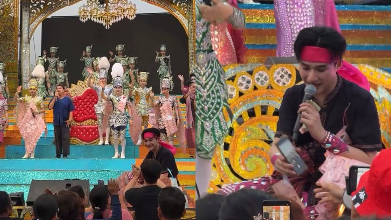 แจ้งจางปาง เต้ยลา!! พระเอกเสียงอ้อน ท็อปนรากร กำลังใจพี่น้องอุบลแน่นหน้า￼เวที ￼