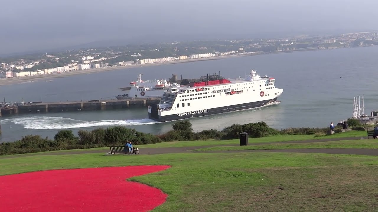 Manxman Maiden Sailing 17 August 2023