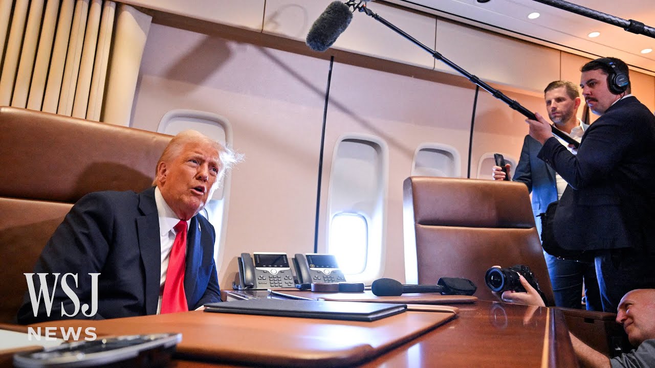 President Trump: &lsquo;I'm Committed to Buying and Owning Gaza&rsquo; | WSJ News