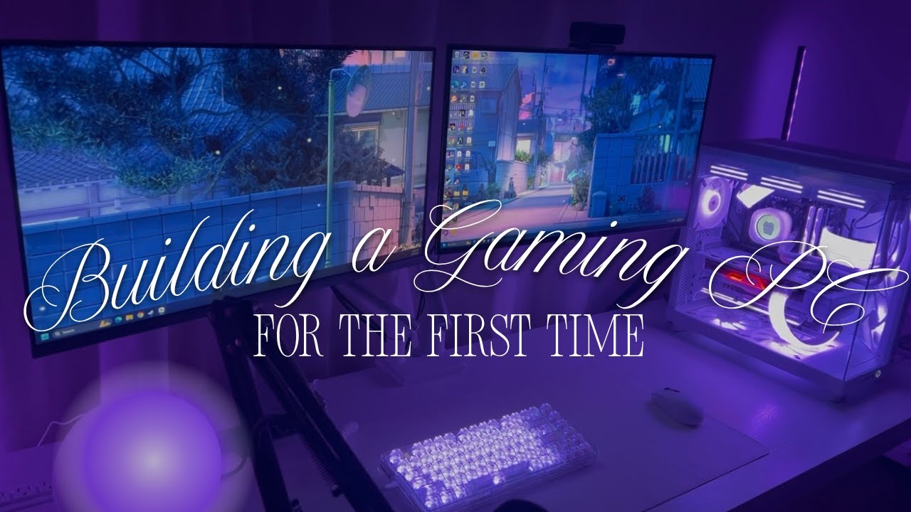 ⚙️ Building My First $2000+ Gaming PC | ASMR LO-FI 👾