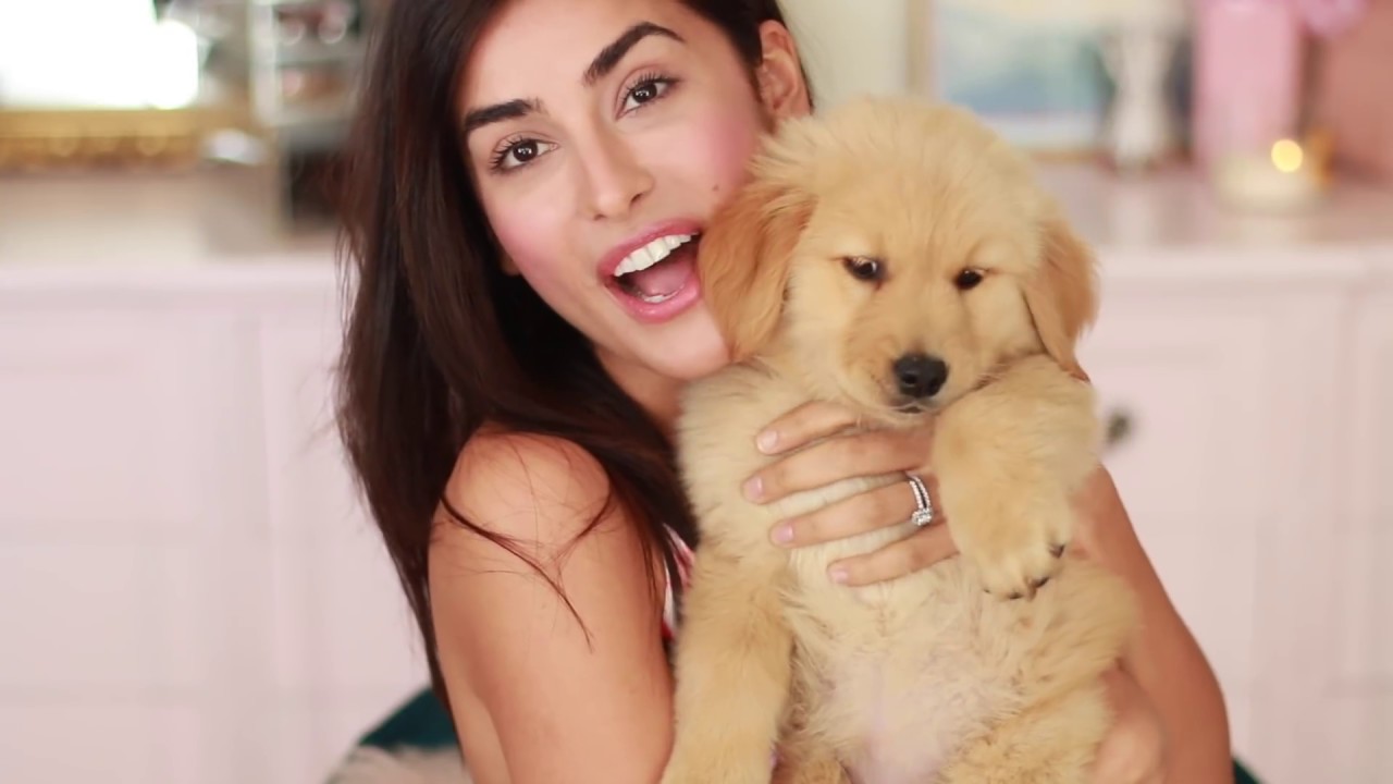 Husband Surprises Me with a Golden PUPPY!