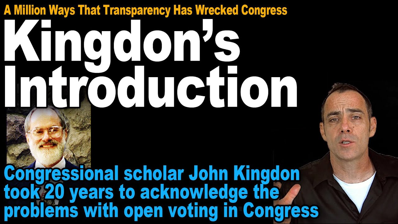 Kingdon's 1989 Introduction to 