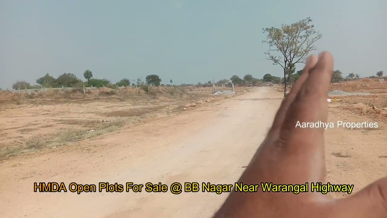 HMDA Open Plots For Sale @ BB Nagar Near Warangal Highway