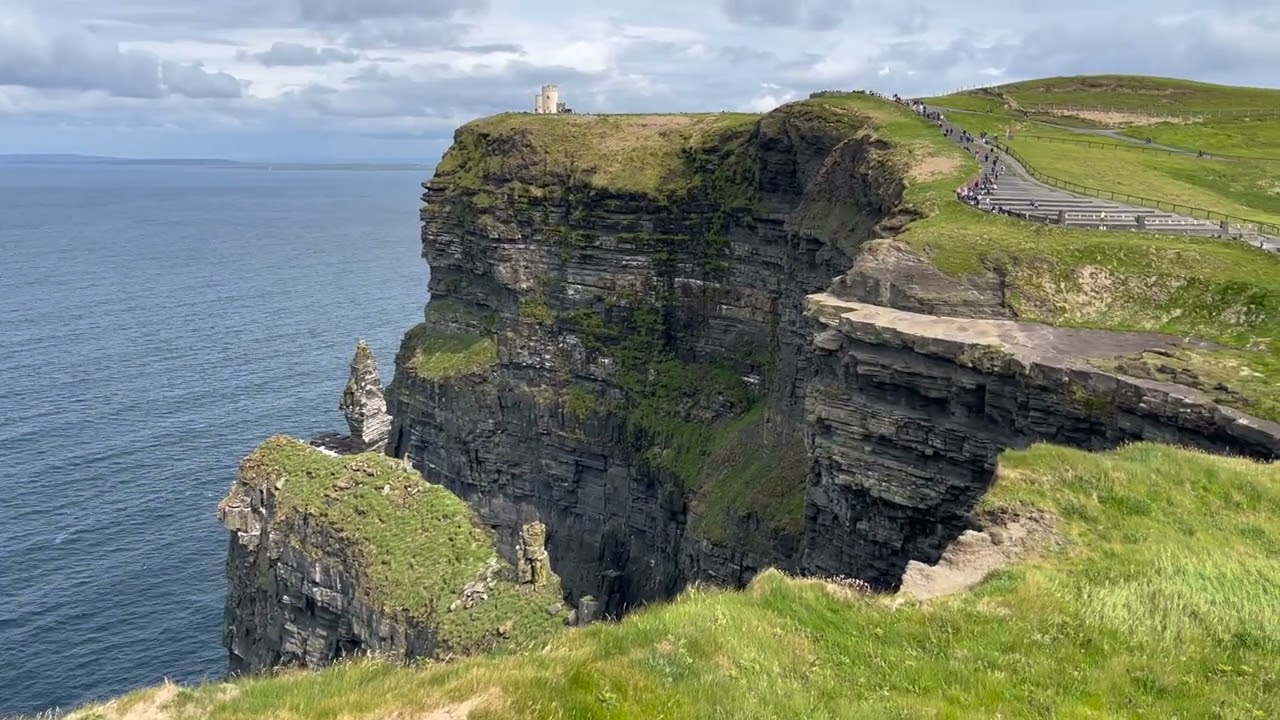 A Beautiful Day at The Cliffs of Moher