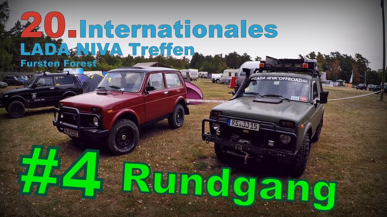 🚗 LADA Niva - IG-Treffen 2018 Fürstenau - Rundgang