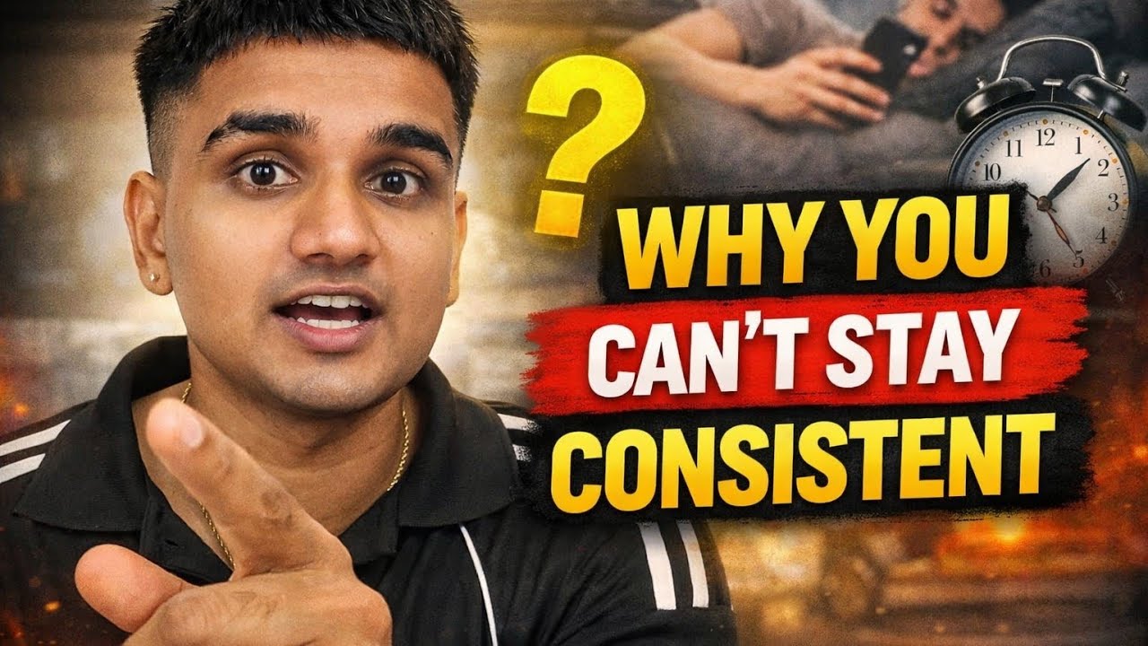 Why You Can’t Stay Consistent (And How To Fix It)