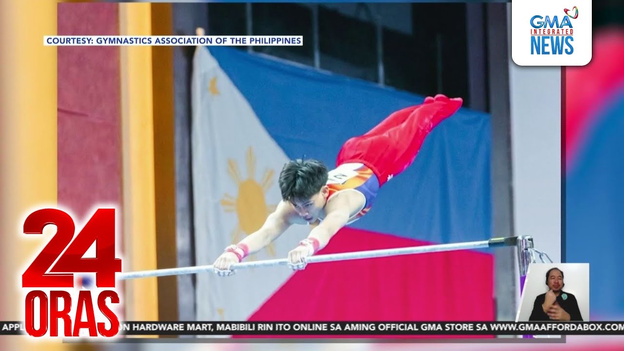 Karl Eldrew Yulo, wagi ng 2 bronze sa 2025 Artistic Gymnastics Junior World Championships | 24 Oras