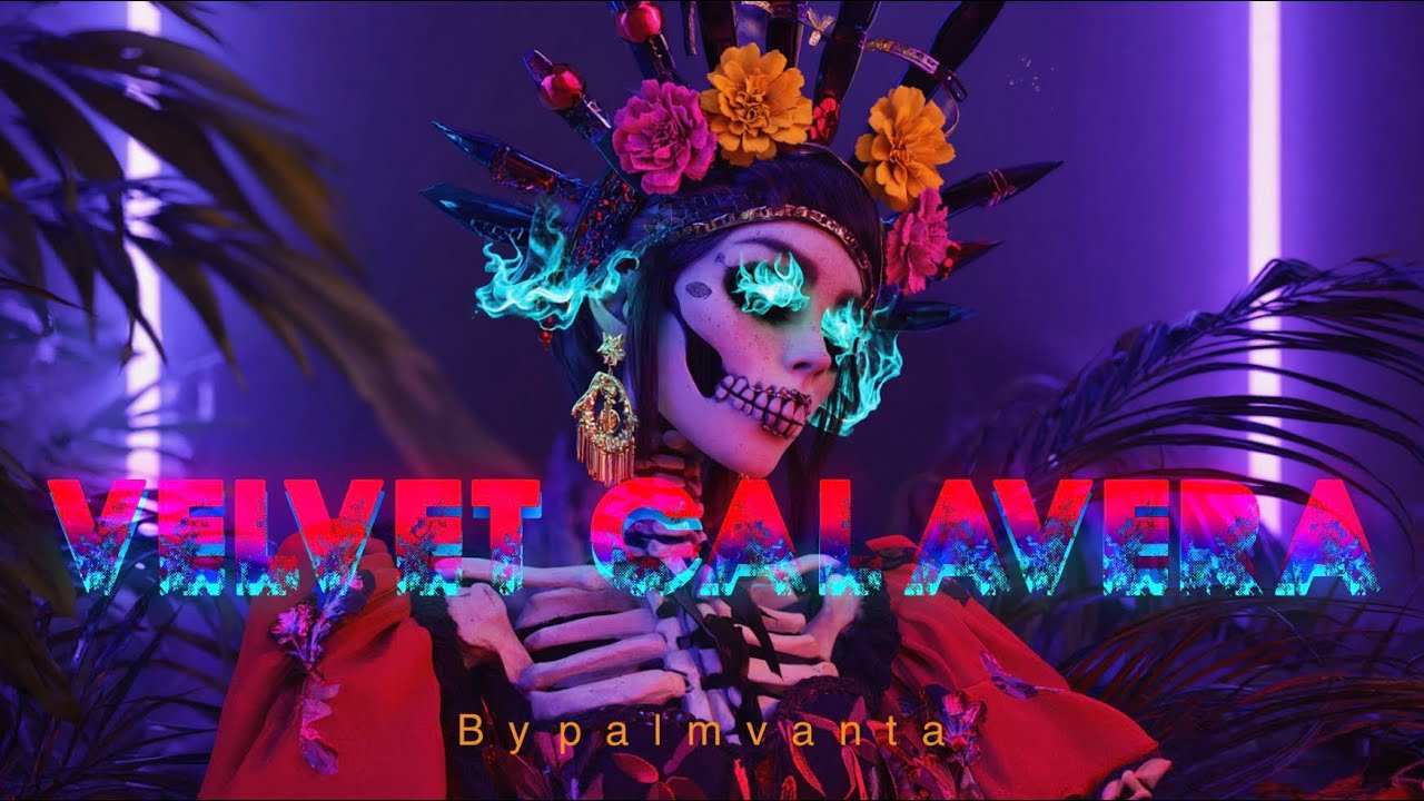 VELVET CALAVERA 🌺 | Exotic Latin Reggaeton Instrumental – Dark Tropical Dembow Beat