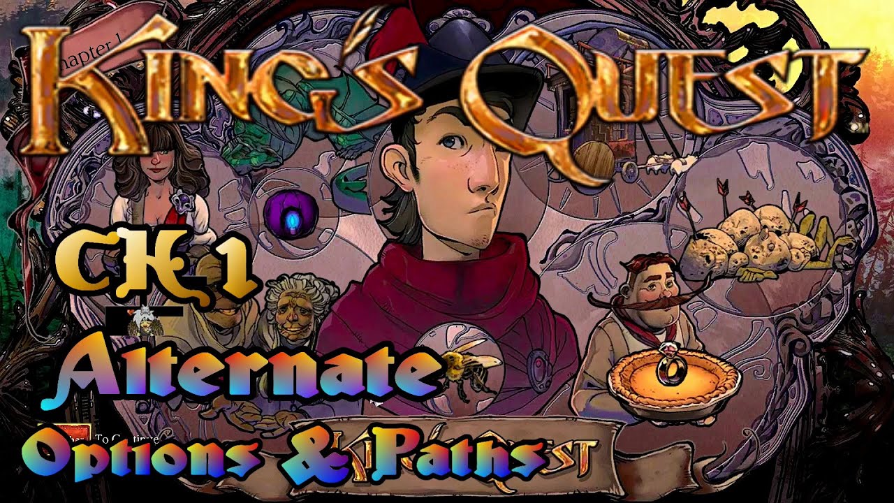 King's Quest 2015 : Alternate options, paths, & endings - Enhanced Color 1080p