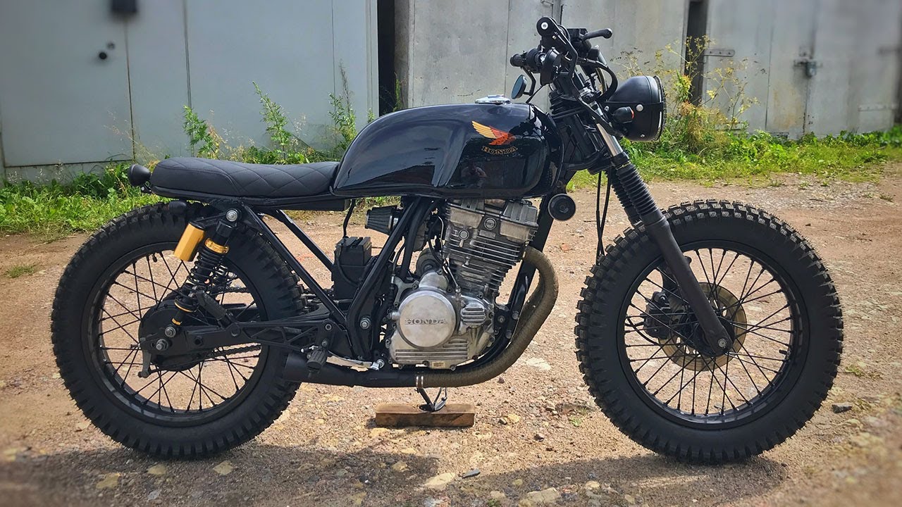 Cafe Racer build Timelapse Honda GB 250