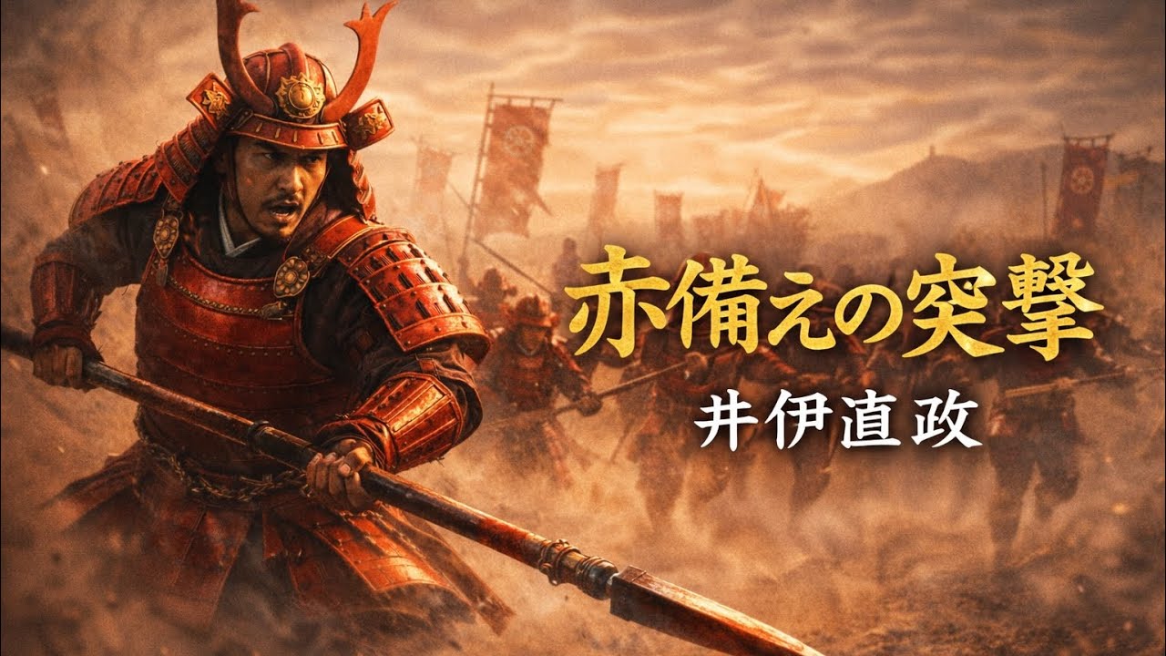 🔥【歴史ラップ】赤備えの突撃 — 井伊直政🔥（家康軍の先鋒）