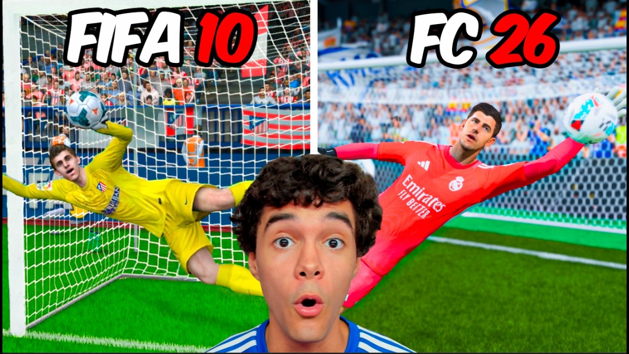 ¡JUEGO CON COURTOIS EN CADA FIFA!