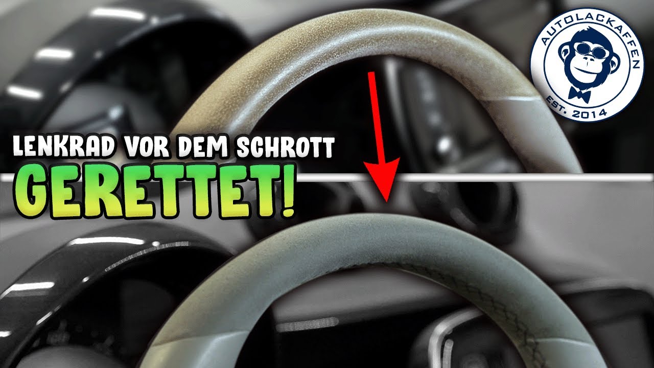 Alcantara-Lenkrad vor dem Schrott gerettet! | AUTOLACKAFFEN