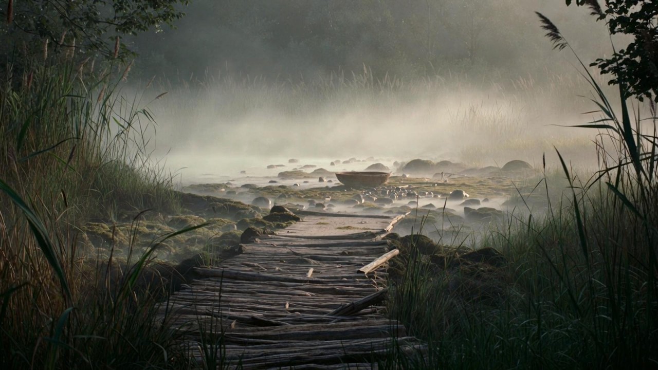 Offerings in the Veil of Milky Fog | Slavic Ambient Relaxing Music