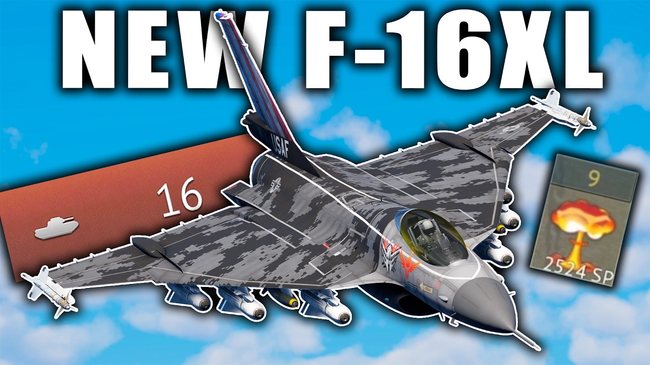 НОВЫЙ F-16XL &mdash; ЭТО ПРОСТО ВЫШКА