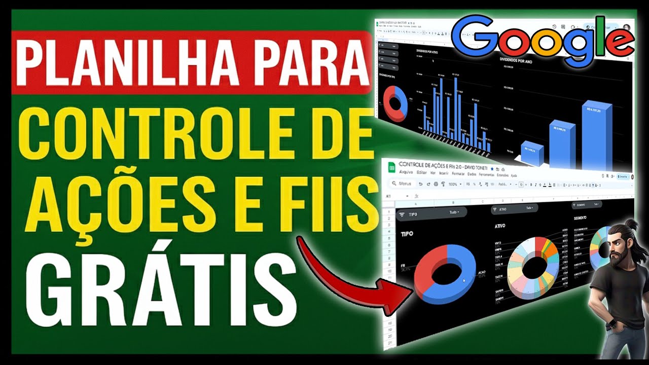 Planilha Google automatizada para Carteira de Investimentos Grátis!