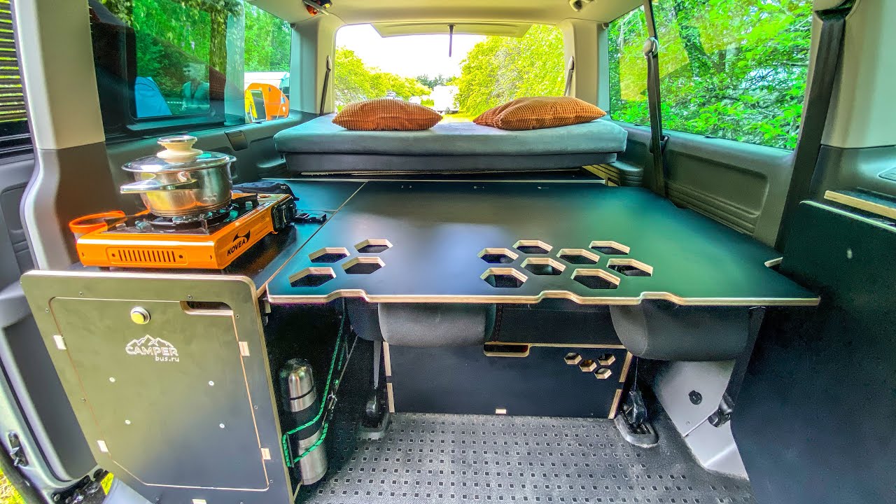 Переоборудование фургона в автодом за считанные минуты