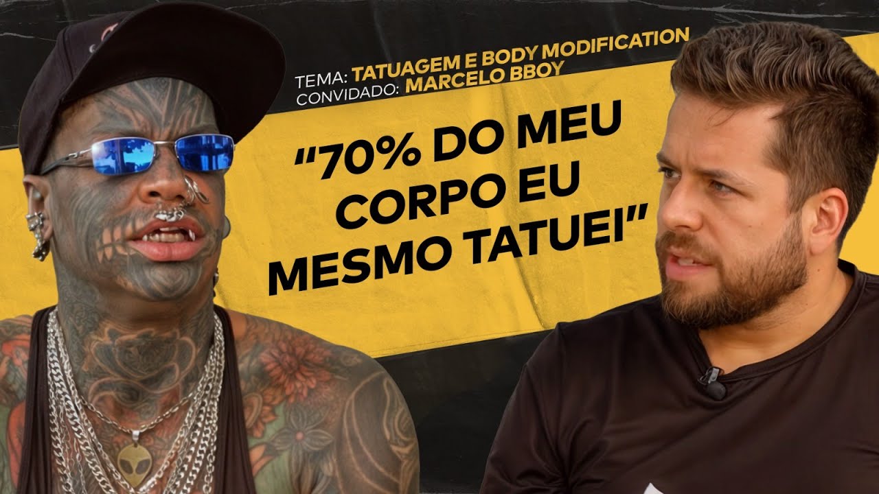 QUAL &Eacute; A MOTIVA&Ccedil;&Atilde;O PRA MODIFICAR O CORPO AL&Eacute;M DAS TATUAGENS? FT. BBOY | #ACHISMOS PODCAST #353