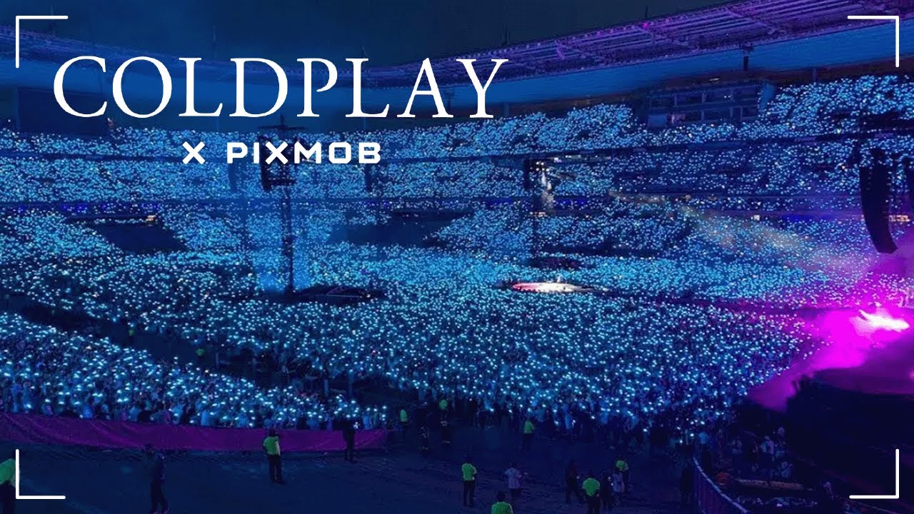 Coldplay x PixMob