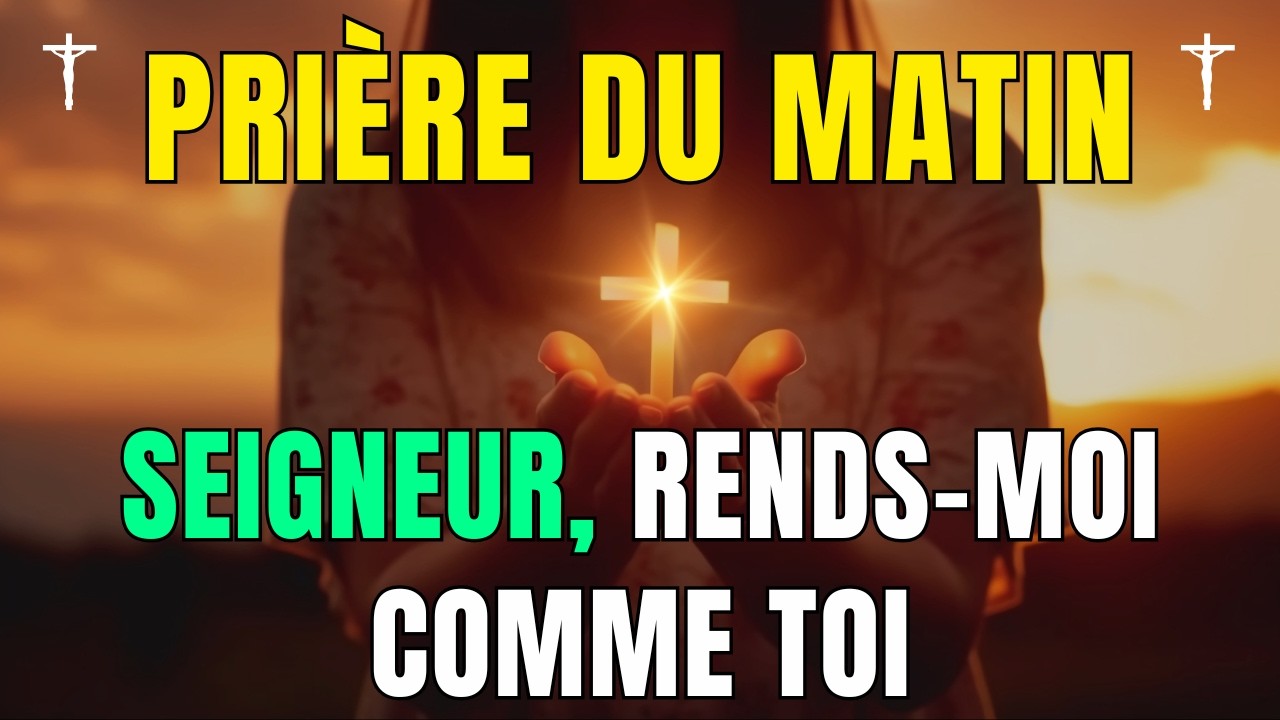 🙏 Prière du Matin • Seigneur rends-moi parfait comme Toi • Parole et Évangile du Jour