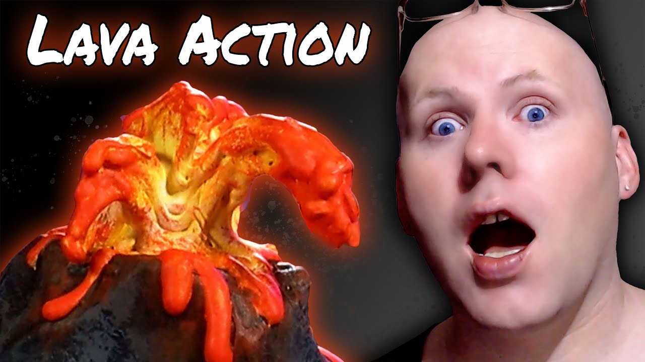 Tabletop Crafting Volcanic Lava Terrain for Wargaming & DnD
