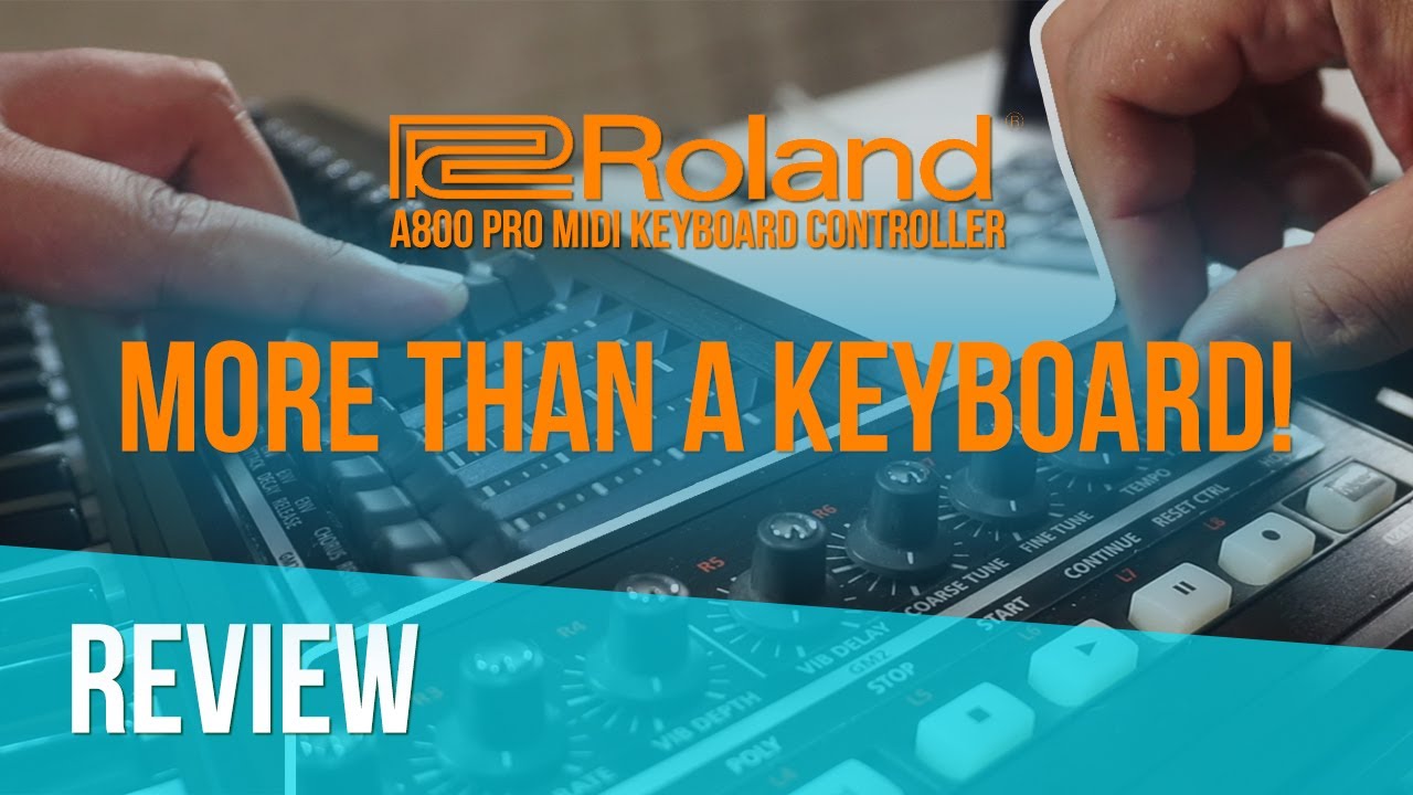 MIDI Keyboard Controller Mewah untuk profesional // Roland A 800 Pro