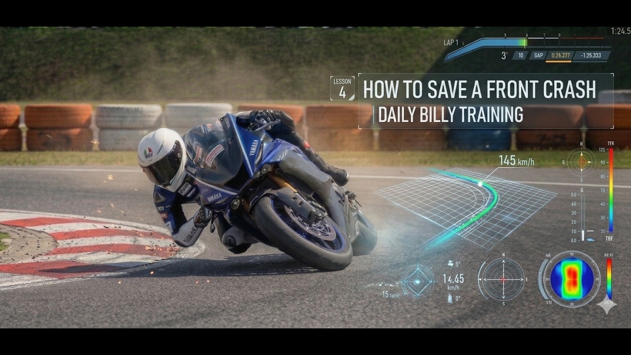 TUTORIAL how to save a front crash -  BillyJones Daily training