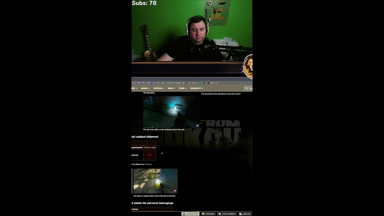 🔴LIVE ✅EFT SAVIOR QUEST LINE!