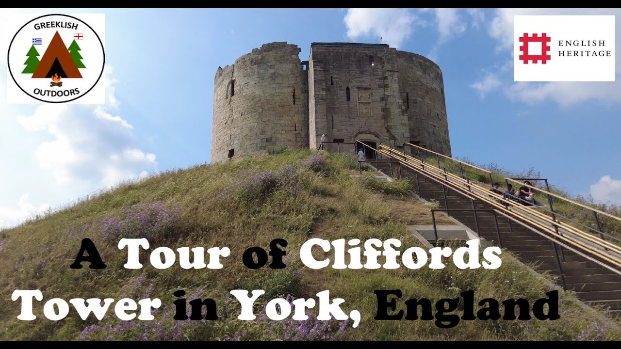 A Tour of Clifford's Tower in York, England (UK)