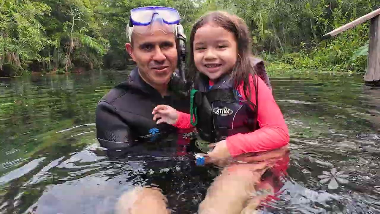 Flutuação na Nascente Azul em Bonito MS | O rio azul mais cristalino do Brasil