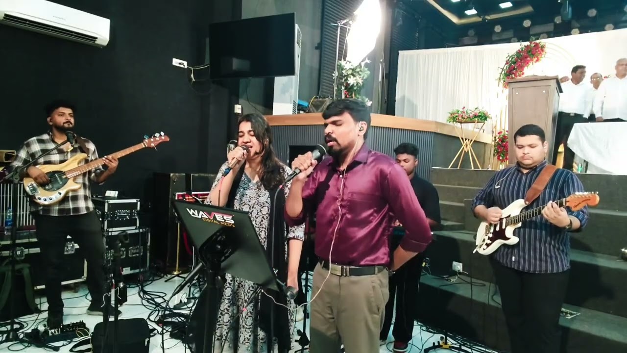 Nin Marvodu Cheratte Live Moses Titus & Bernice Easo / Paul / Sam/ Amal / Heben / Nithin / Libin