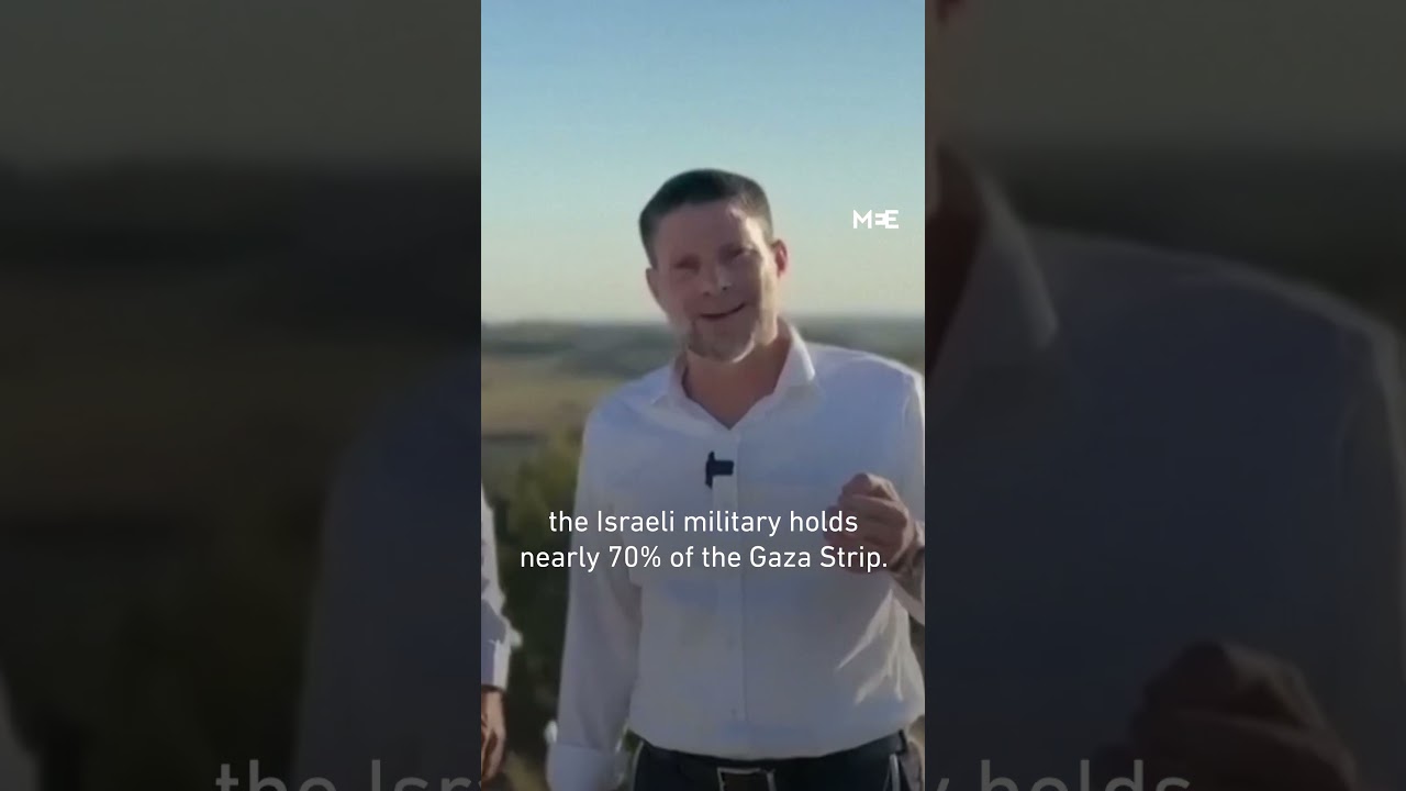 Far-right Israeli minister Smotrich calls for Jewish settlements in Gaza