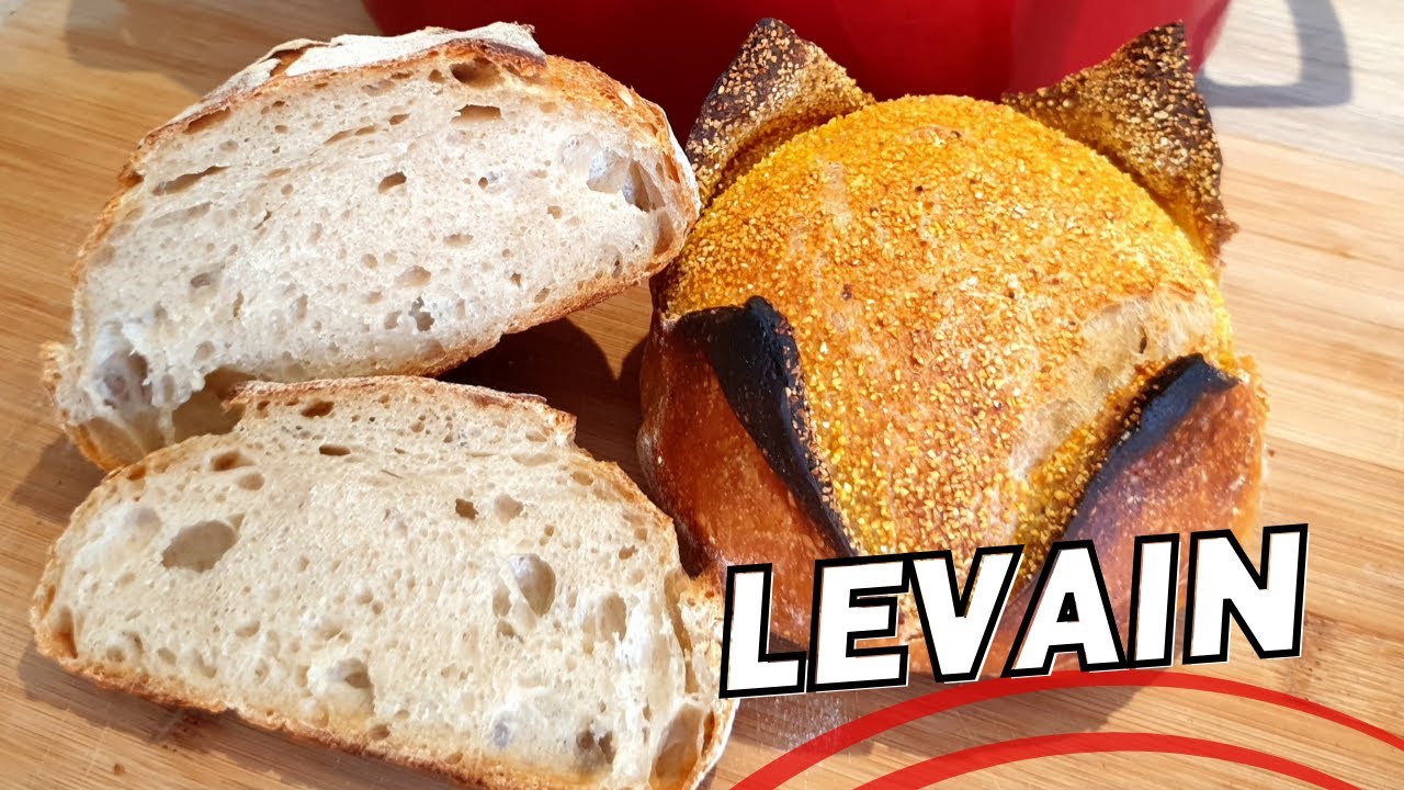 PAIN AU LEVAIN cuisson cocotte ! Une recette de pain au levain à la maison