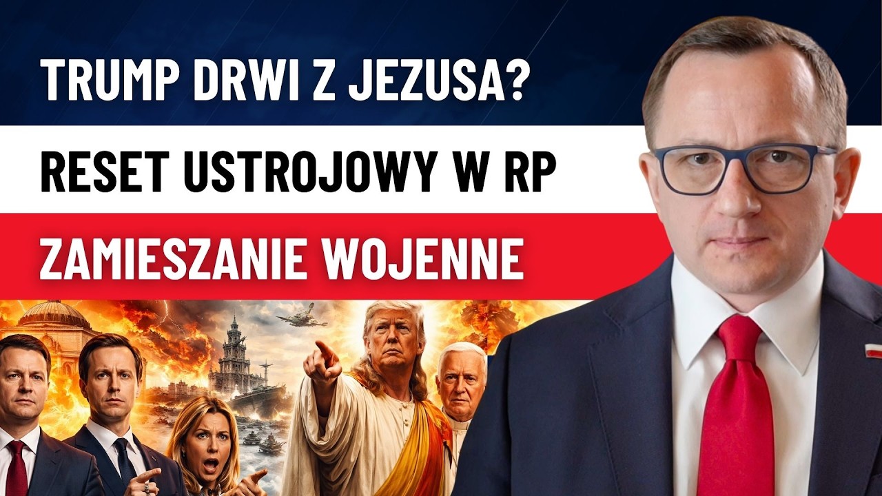Konfederacja chce resetu konstytucyjnego? Trump kontra papież, Meloni uderza w USA i Izrael