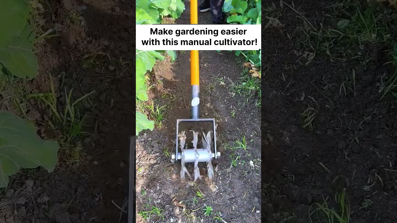 Make gardening easier with this manual cultivator!