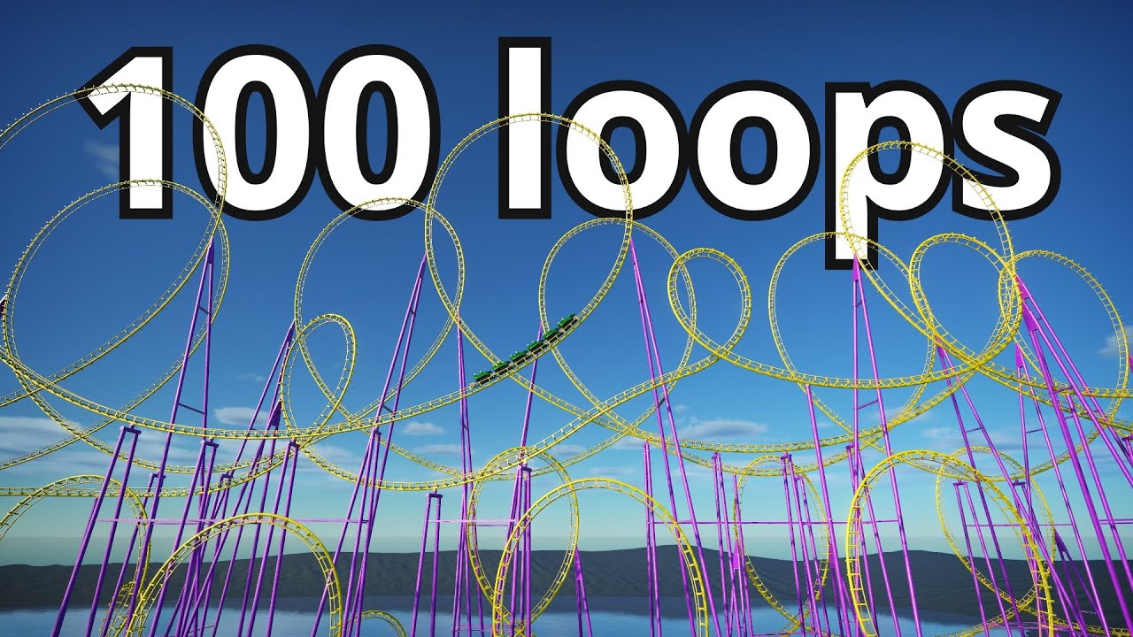 100 Loops Roller Coaster | Planet Coaster