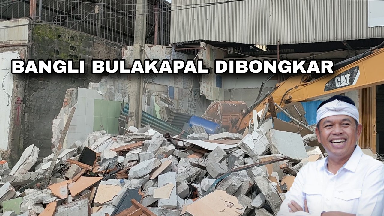 BANGUNAN LIAR BULAKAPAL DIBONGKAR