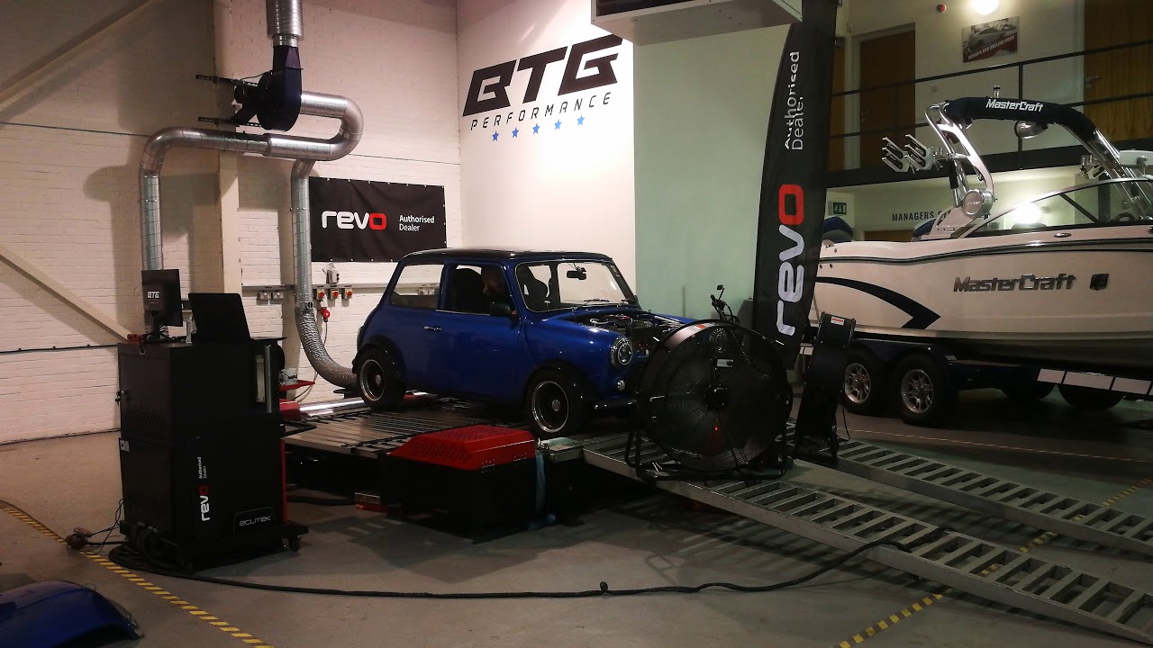 Supercharged Mini 998 dyno run