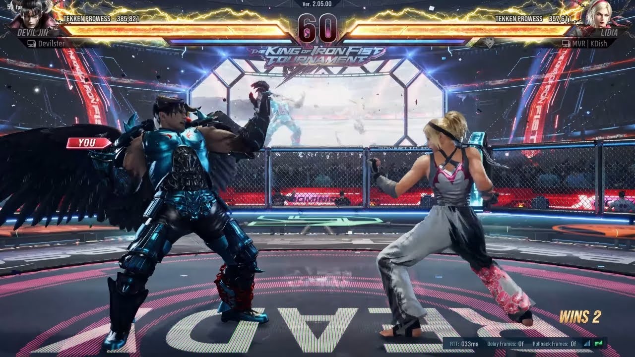 This Crazy Lidia Player Almost Beat My Wavu Wavu DevilJin!