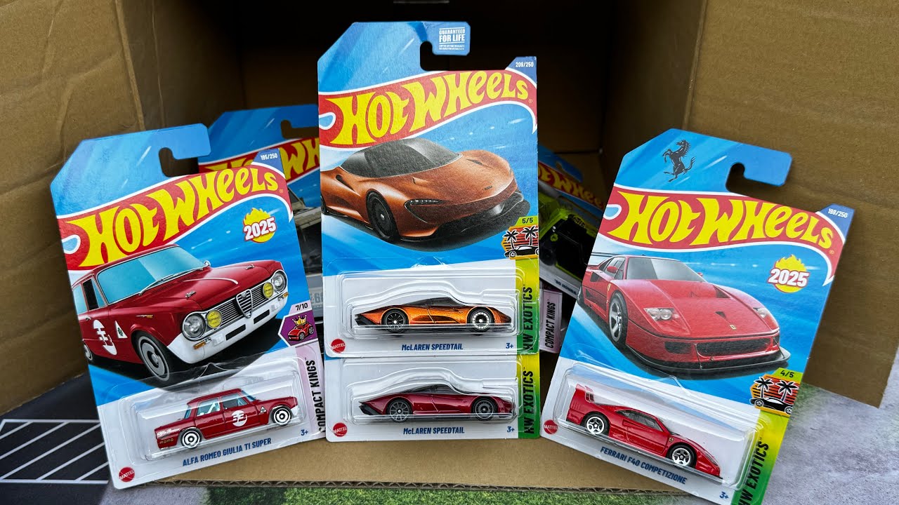Lamley Unboxing: Grading the Hot Wheels 2025 K Case & the debut of the Ferrari F40