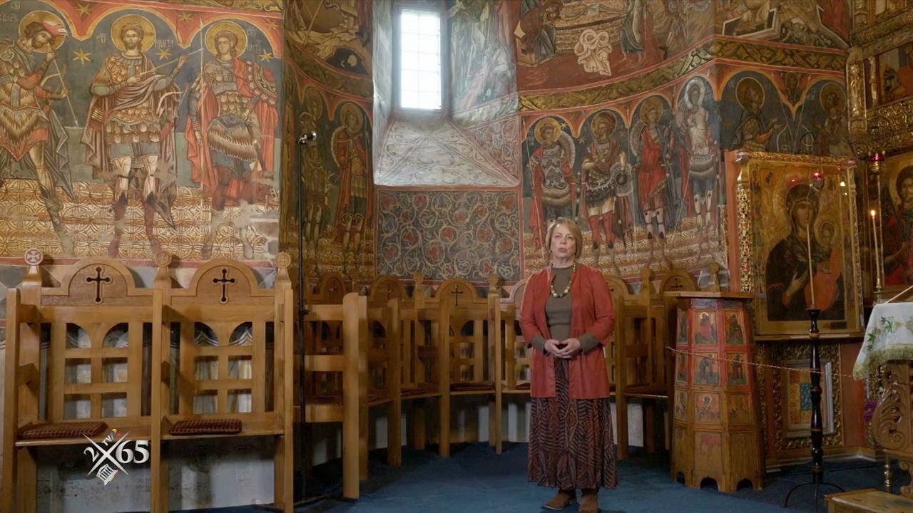 2x65: Carmen Olaru ne prezintă Biserica Mănăstirii Humor (@TVR1)