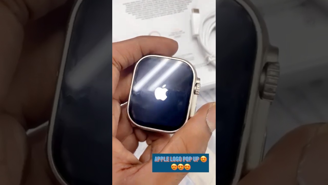 Apple logo Clone Iwatch Ultra #shorts #iphone